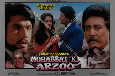 Dilip Kankaria (Producer), Mohabbat Ki Arzoo, 1994, Lobby Card
