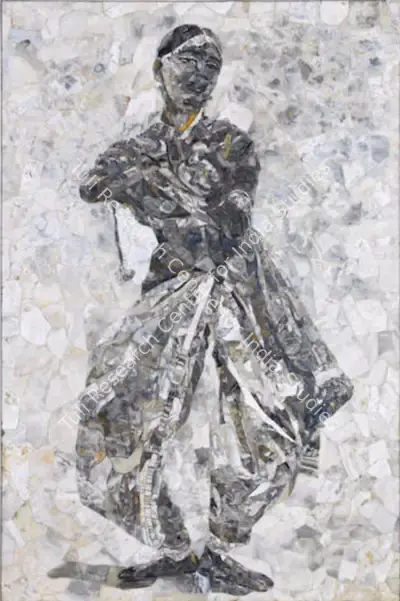 Ismail Gulgee (Artist), Untitled (Dancing Girl), 1989, Painting