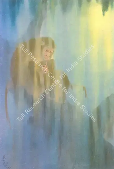 Badri Nath Arya (Artist), Mamta, 1969, Painting