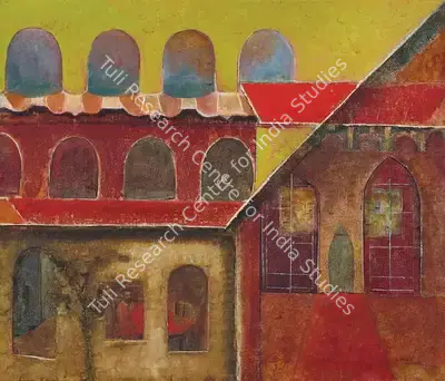S.K. Bakre (Artist), Untitled, 1966, Painting