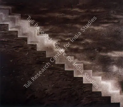 Rameshwar Broota (Artist), Traces of Man II, Painting