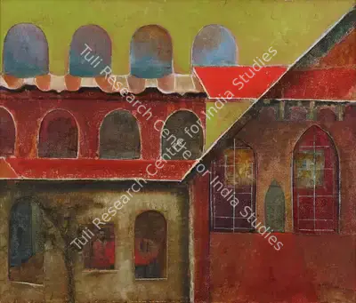 S.K. Bakre (Artist), Untitled, 1966, Painting