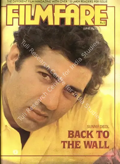 Pritish Nandy (Editor), Filmfare, 1986, Magazine