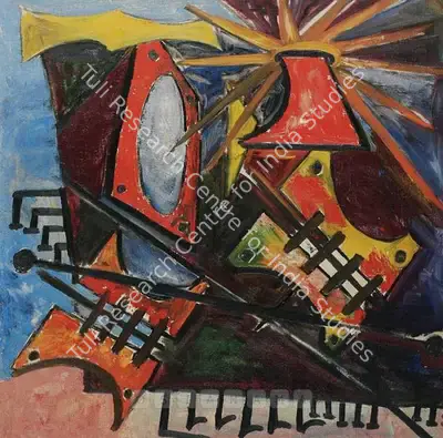 S.K. Bakre (Artist), Untitled, Painting