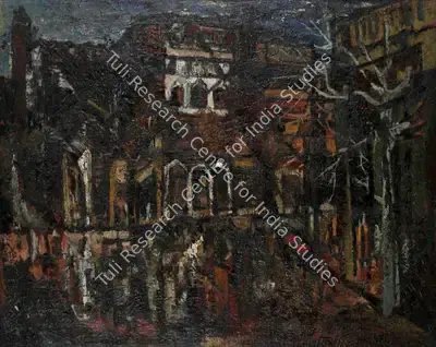 Avinash Chandra (Artist), Untitled, 1955, Painting