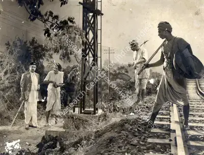 G.N. Shirodkar (Cinematographer), Station Master, 1942, Photographic Still