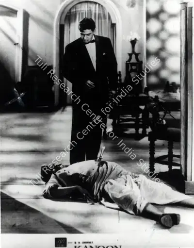 M.N. Malhotra (Cinematographer), Kanoon, 1960, Photographic Still