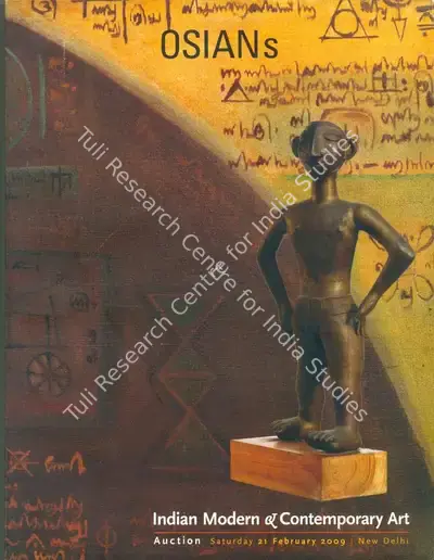 Osians (Auction House), Indian Modern & Contemporary Art, 2009, Auction Catalogue