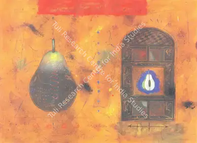 Baiju Parthan (Artist), Engineered Fruit, 1997, Painting