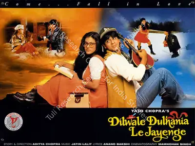 Yash Chopra (Producer), Dilwale Dulhania Le Jayenge, 1995, Lobby Card