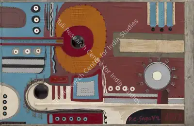Sagara, Piraji (Artist). Untitled, 1967 | Painting, Sa.Del/27.09.25, 2025 · Saffronart