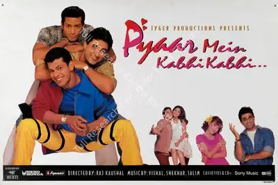Raj Kaushal (Director), Pyaar Mein Kabhi Kabhi, 1999, Lobby Card
