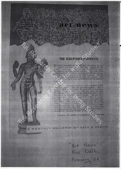 The Sculptor's Prospects, 1964, Newspaper Clipping