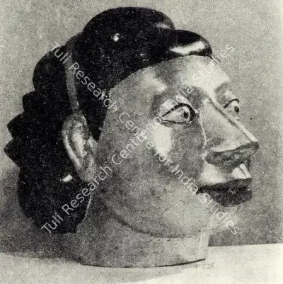 Ravinder Reddy (Artist), Head of a Woman, 1990, Sculpture