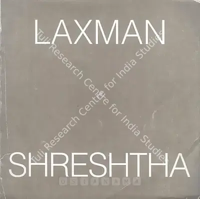 Laxman Shreshtha (Artist), Laxman Shreshtha, 1994, Solo Exhibition Catalogue