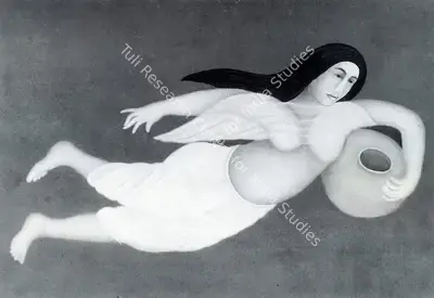 Manjit Bawa (Artist), Soni, 1996, Painting