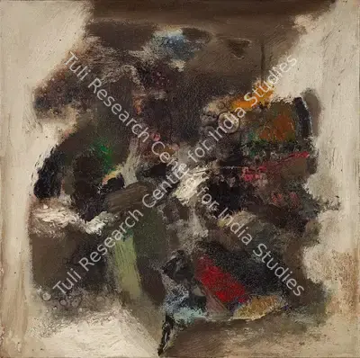 Laxman Shreshtha (Artist), Untitled, 1971, Painting