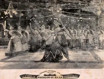 G.P. Pawar (Director), Phoolon Ke Haar, 1951, Lobby Card