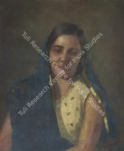S.L. Haldankar (Artist), Untitled, 1930, Painting