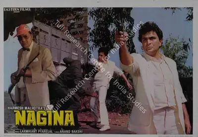 V.Durga Prasad (Cinematographer), Nagina, 1986, Lobby Card
