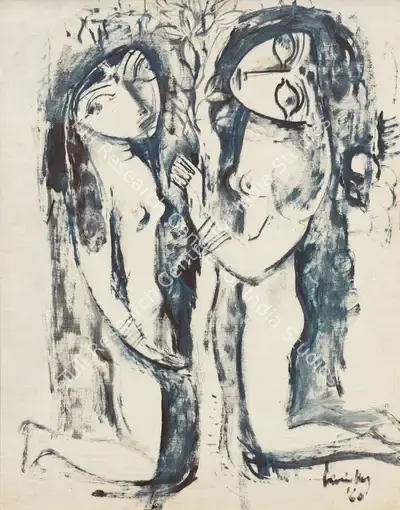 Paniker, K.C.S. (Artist). Spring, 1960 | Painting, So.NeY/26.03.26, 2026 · Sotheby's