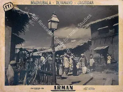 Fali Mistry (Producer), Arman, 1953, Lobby Card