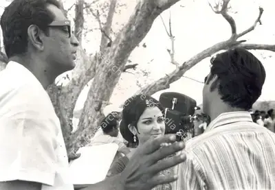 Nemai Ghosh (Still Photographer), Aranyer Din Ratri, 1970, Working Still