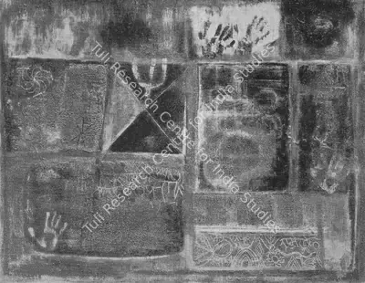 J. Swaminathan (Artist), Signal Tablets , 1965, Painting