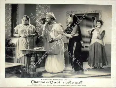 Ramesh Vyas (Director), Charno Ki Dasi, 1959, Lobby Card