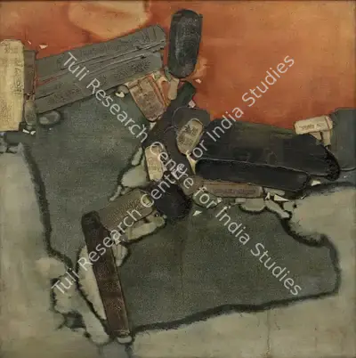 Dave, Shanti (Artist). Untitled, 1968 | Painting, Sa.Del/14.09.24, 2024 · Saffronart