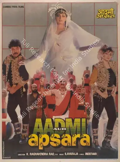 K.Raghavendra Rao (Director), Aadmi Aur Apsara, 1991, Full Sheet Poster