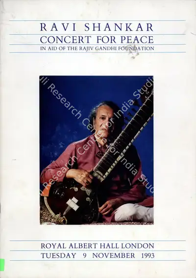 T.V. Asia (Presenter), Ravi Shankar, 1993, Edited Book