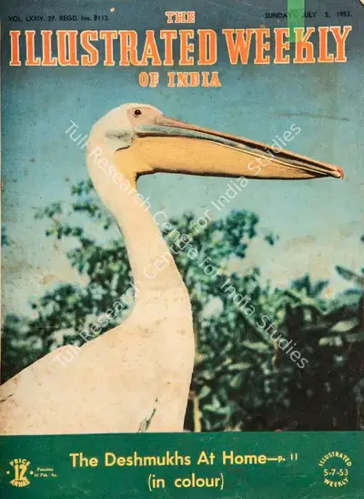 A.S. Raman (Editor), The Illustrated Weekly of India, 1953, Magazine