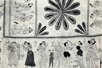 Unknown (Artist), Kantha, 1995, Textile