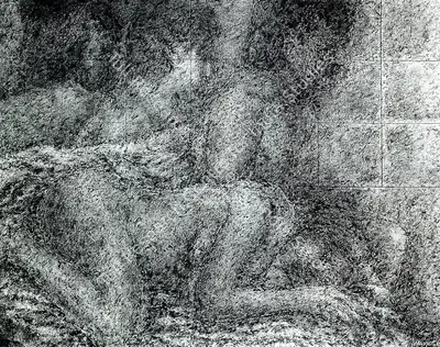 Navjot (Artist), Confrontation, 1986, Painting