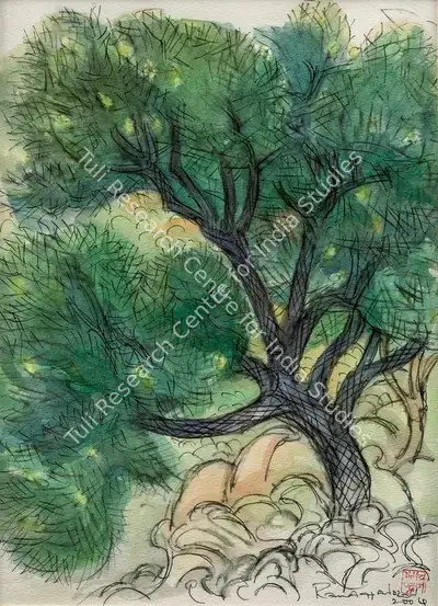 A. Ramachandran (Artist), Untitled, 2004, Painting