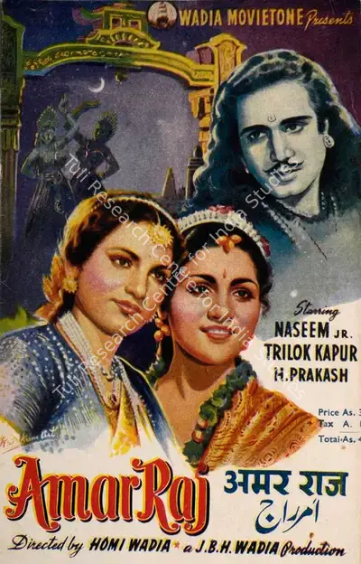 J.B.H. Wadia (Producer), Amar Raj, 1946, Song-Synopsis Booklet