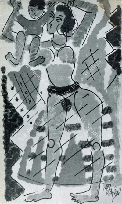 Dinkar Kowshik (Artist), Play, Painting