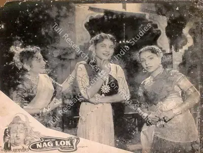 Uma Shankar (Producer), Nag Lok, 1957, Lobby Card