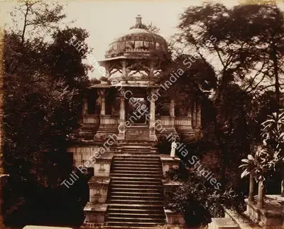 Lala Deen Dayal (Photographer), Cenotaph of Singram Singh Odeypur, 1890, Antiquarian Photograph