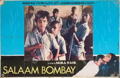 Sandi Sissel (Cinematographer), Salaam Bombay, 1988, Photographic Still Mounted on Lobby Card