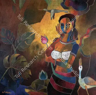 Niren Sengupta (Artist), Marvel, 2002, Painting