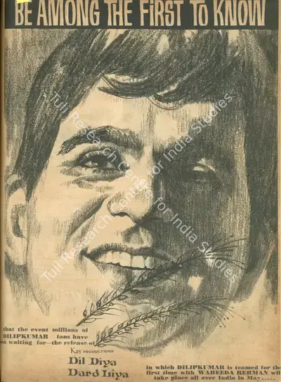 A.R. Kardar (Director), Dil Diya Dard Liya, 1966, Advertisement