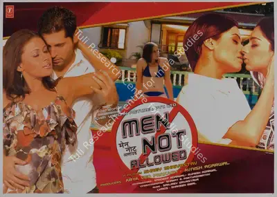 Avnish Agarwal (Producer), Men Not Allowed, 2006, Lobby Card