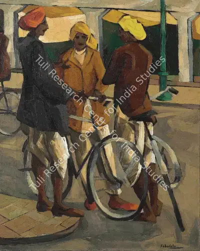 Jehangir Sabavala (Artist), The Time of Day, 1956, Painting