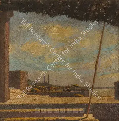 Lalit Mohan Sen (Artist), Varanasi, Painting