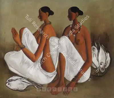 B. Prabha (Artist), Untitled, 1962, Painting