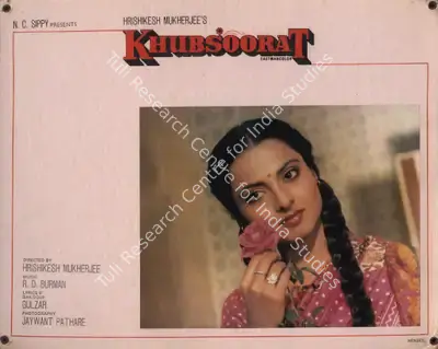 Jaywant Pathare (Cinematographer), Khubsoorat, 1980, Photographic Still Mounted on Lobby Card