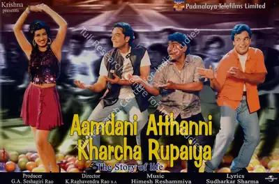 G. A. Seshagiri Rao (Producer), Aamdhani Athani Kharcha Rupaiya, 2001, Lobby Card