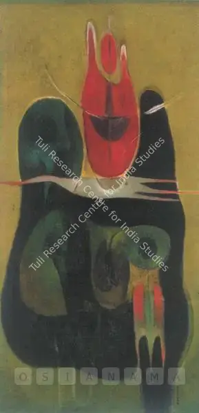 Dasgupta, Bimal (Artist). Untitled. Oil on canvas, 1971 | Painting | FineArts | 00598165